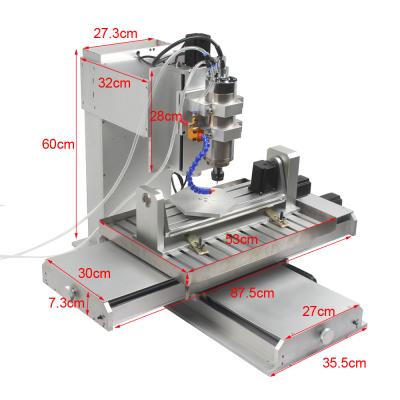 China 600x400x(150)mm uesd wood cnc milling machine price for sale