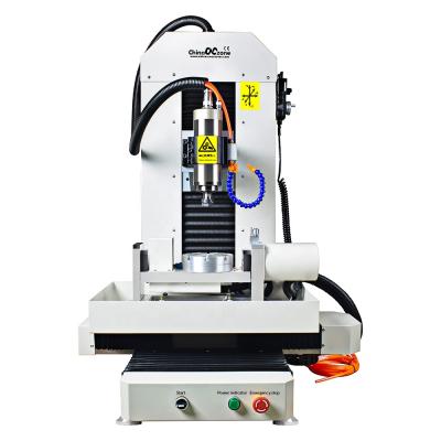 China 300x400x(250)mm 3d 5 Axis Small Mini CNC Router Machine For Metal Steel Aluminum Cooper 0.02MM High Accuracy for sale