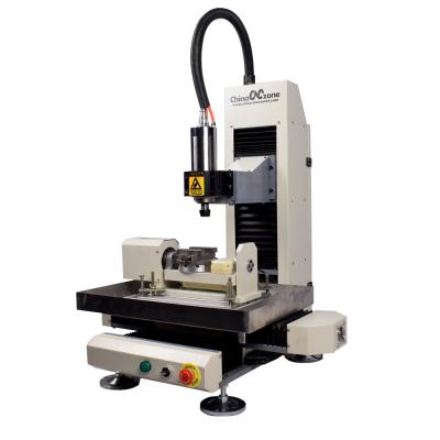 China 300x400x(250)mm 3d 5 Axis Small Mini CNC Milling Machine For Steel Metal Aluminum Cooper High Accuracy 0.02MM-EU&US FREE TAX for sale