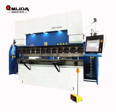 China Hotels AMUDA 170T-4000 Hydraulic CNC Metal Press Brake Machine With Delem DADA66T 8 Spindle for sale