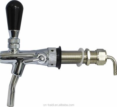 China KD-2259 Brass Brass Beer Tap With Compensator, 80mm Leg for sale