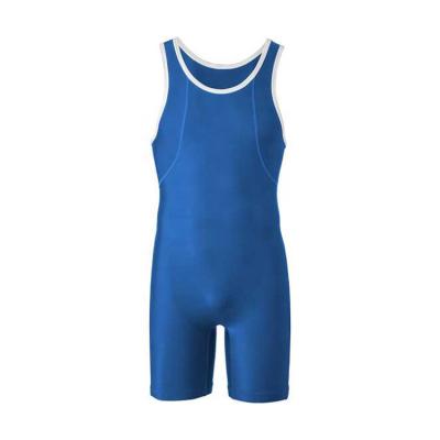 China China Comfortable Cheap Custom Youth Sublimation Wrestling Singlets Boys Wrestling Singlet Design for sale