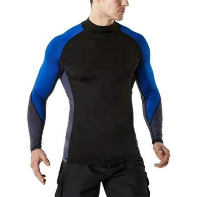 China Men's Rash Guard Comfortable\Quick Dry\Breathable UPF 50+ Long Sleeve, UV/SPF Quick Dry Swim Shirt, Water Surf Swimming Shirts for sale