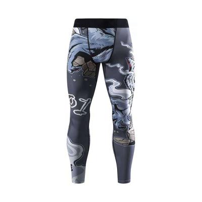 China Wholesale Breathable Men's Sexy Tight Pants Running Compression Pants for sale