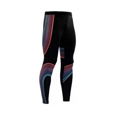 China Breathable Compression Pants Lycra Men Gaiters Sports Yoga Workout Tights Quick Dry for sale