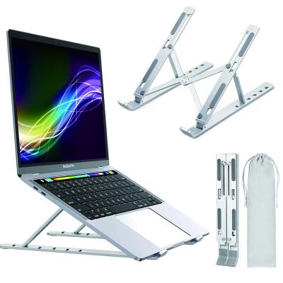 China (Size)Adjustable Adjustable Aluminum Laptop Stands Computer Stand with Fully Folding for sale