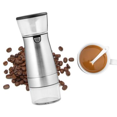 China Outdoor Portable Electric Multifunctional Coffee Grinder Nuts Beans Spices Beans Coffee Grinder Machine with Grinder for sale