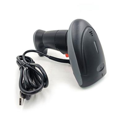 China Fast Scan USB Barcode Reader Wired Supermarket Handheld QR Code 1D 2D Barcode Scanner for sale