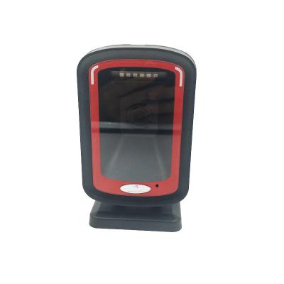 China Omni USB Fast Directional Supermarket Scanning Barcode Desktop Scanner 2D QR Code for sale