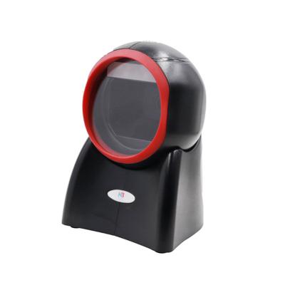 China Wholesale High Speed ​​Quick Scan 1D 2D QR Code Wired USB Omnidirection Barcode Scanner for sale