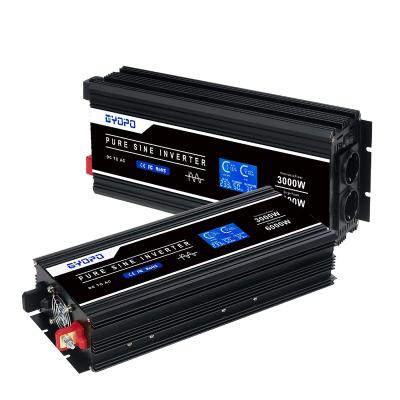 China Home Appliance CE Approved Full Power Off Grid Pure Sine Inverter 3000W with LCD display for sale