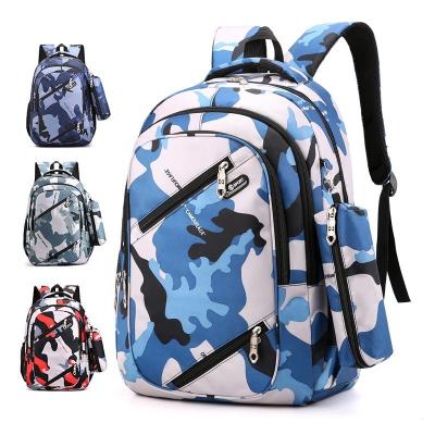 China Good Quality Cheap Large Capacity Price Backpack Bag School Kids Teen Bags Backpack With Pencil Bag for sale