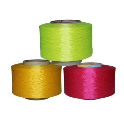 China Acid Resistant PP FDY GAB High Tenacity Twisted Colored Polypropylene PP Filament Yarn 250D 300D 450D 600D 800D 900D 1000D 1200D 2000D for sale