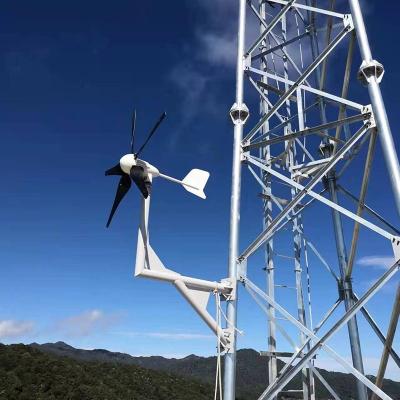 China 24vdc 600w Solar Wind Turbine With Solar Panels Aluminum Alloy for sale