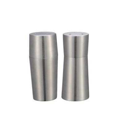 China New Viable Model Stainless Steel Salt or Pepper Shaker Set for sale