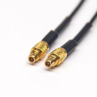 China Straight Male Brass Connector MMCX Crimp Type For RG178 Cable for sale