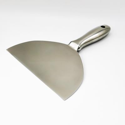 China New technology stainless steel putty knife metal putty knife stainless steel scraper putty knife construction tools for sale