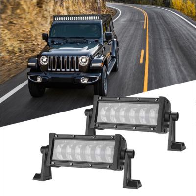 China Automobile Lamp Middle screen Near and far integrated super bright auto off-road truck front bar spotlight strip light LED for sale