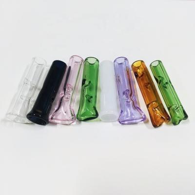 China Reusable Glass Rolling Paper Glass Tips Reusable Custom Color Filter Tips 6 8 10mm for sale