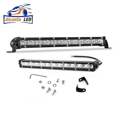 China Car Exterior Light 12 Inch Ultra-thin Single Row LED Light Bar 14