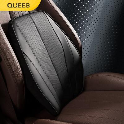 China Best Selling Cool And Soft Quees Office Chair Car Lumbar Support Back Cushion Memory Foam Lower Back Pain Pillow For Body Relax for sale