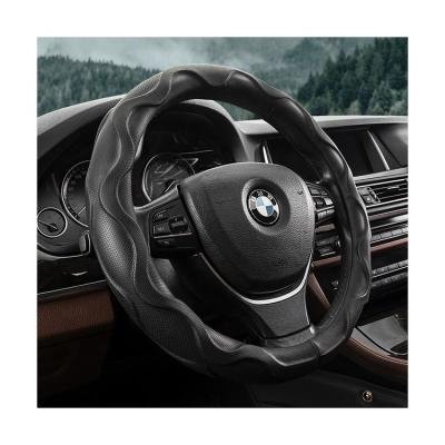 China Online Sports Shop Hot Sale Leather Wheel Cover Universal Steering Wheel Cover Car with Quality Guarantee for sale