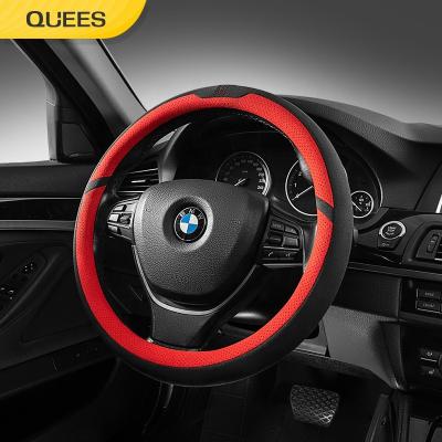 China Sports Quees Hand Feel and Drape Car Steering Wheel Cover for sale