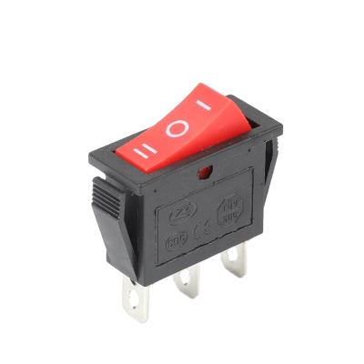 China 15A 250V 20A 125V 3 Pin AC Rocker Switch KCD3 Switch KCD3 for sale