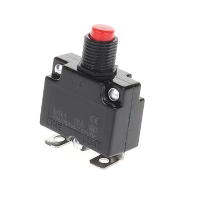 China Overload Electric Thermal Circuit Breaker Thermal Adjustable Switch 16a 250v Electric Circuit Breaker for sale