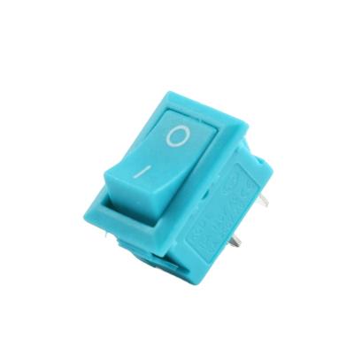 China Mini CE 16a 250vac T85 1e4 KCD1 Rocker Switch Blue Kcd1 for sale