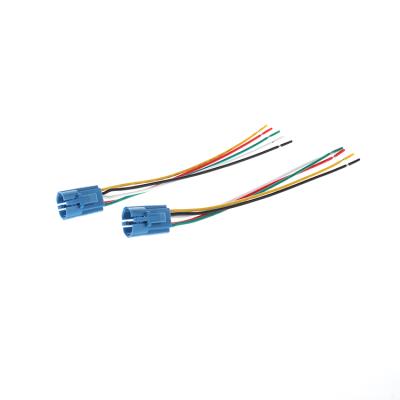 China 16F Metal Button Electronic Switch Dedicated Connector Wire Harness for sale