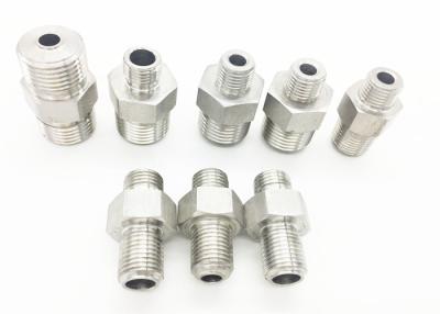 China CNC metal compression fittings steel or brass for Thermocouple Sensors for sale