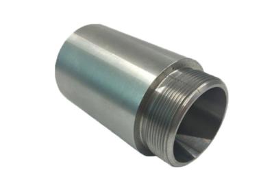 China Steel #45 Precision CNC Turned Parts Thread Head Tube With Polish for sale