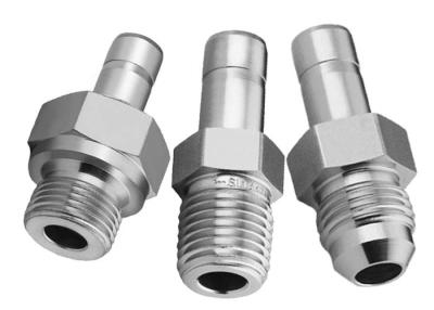 China Male Tube Adapter Pressure Transmitter Fittings , Threaded Pipe Fittings For Swagelok Pressure Transmitter for sale