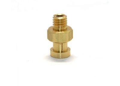 China OEM or ODM CNC Brass Parts , Lathe Turning Parts Anodizing Surface Treatment for sale