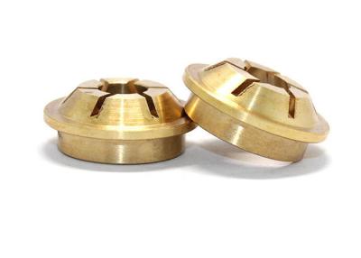 China OEM Brass CNC Precision Turned Parts Metal Turning Aerospace Parts for sale