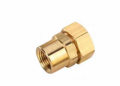 China Custom CNC Brass Parts / Precision CNC Lathe Machine Turning Spare Parts for sale