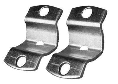 China Stainless Steel Stamped Parts / Stamping Fixing Clamp -/+ 0.05mm Tolerance for sale