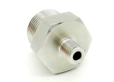 China SUS 304 Compression Fittings 1 Inch NPT Pipe Fitting Connector for termocouple 0.05mm Tolerance for sale