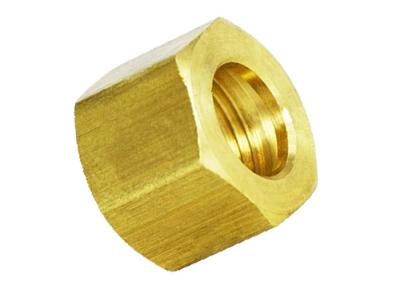 China Precision Brass Compression Fittings 1/4