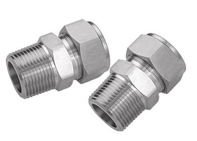 China Stainless Steel 3/4 NPT Compression Fitting for Thermocouple -/+ 0.01mm Tolerance for sale