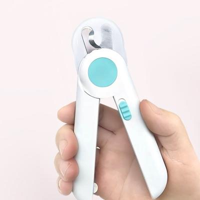 China Viable High Quality LED Pet Nail Clippers Puppy Kitty Nail Cutter Pet Nail Trimmer for sale