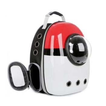 China Portable Backpack Cat Carrier Cat Space Capsule Pet Cages Breathable Small Dog Bag for sale