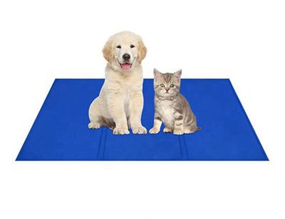 China Pet Cooling Cooling Pad Dog Cooling Mat Dog Ice Pad for Summer Sleeping Cooling Pad for sale