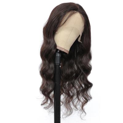 China Good Texture Can Keep Long Time Lace Front Human Hair Wigs With Baby Hair, Mongolian Pre Plucked Lace Front Wig, Virgin Cuticle Aligned Body Wave Hair Wigs for sale