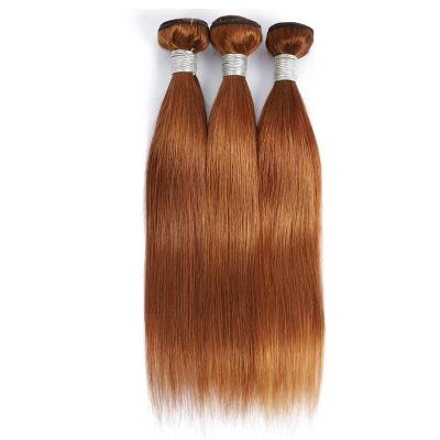 China Good Texture Can Keep Long Time Wholesale Dropshipping Virgin Hair Cuticle Aligned, #33 Ombre Hair Bundles, Colored Raw Indian Straight Hair Bundles for sale