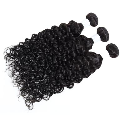 China Good Texture Can Keep Long Time Apple Girl Cambodian Hair Weave Bundles Factory Price Natural Color Virgin Hair Water Wave Cuticle Aligned Hair Bundles for sale