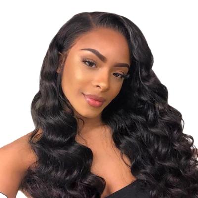 China Good Texture Can Maintain Long Time Factory Price Lace Wig Pre Plucked With Baby Hair Mink Brazilian Hair Lace Front Wigs Body Wave 360 ​​Lace Frontal Wig for sale