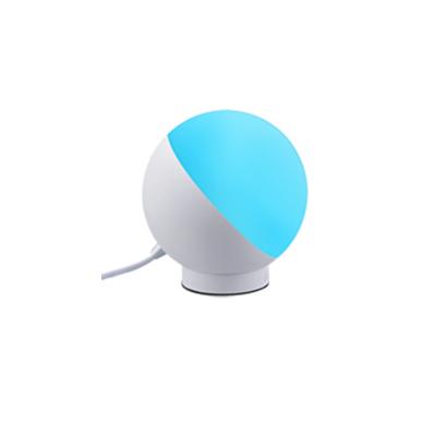 China Modern Colorful Portable Smart WIFI Lamp Factory Hot Selling Night Lights RGB Voice Control Bedside Lamp for sale