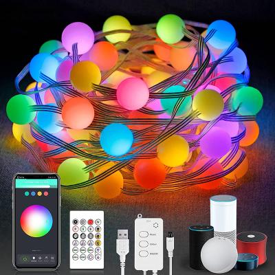 China Residential Free TUYA SMART COLOR RGBIC SMART DIGITAL DREAM FAIRY BAND WITH BUILT IN MIC for sale